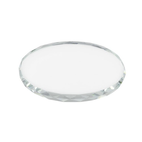 Presse-papier ovale verre 90x120x12mm Presse-papier ovale verre 90x120x12mm