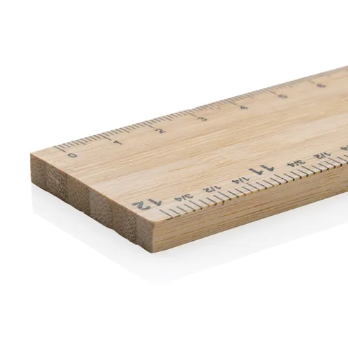 Timberson extra dikke 30cm dubbelzijdige bamboe liniaal Timberson extra dikke 30cm dubbelzijdige bamboe liniaal
