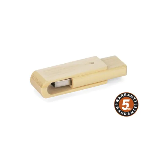 Bamboo USB flash drive TWISTER 16 GB Bamboo USB flash drive TWISTER 16 GB