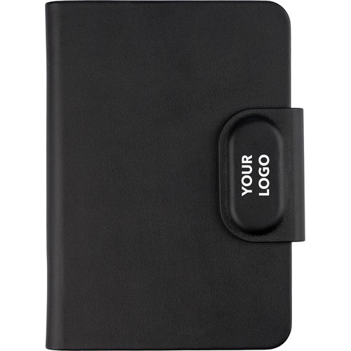 Recycled PU passport holder Mavi