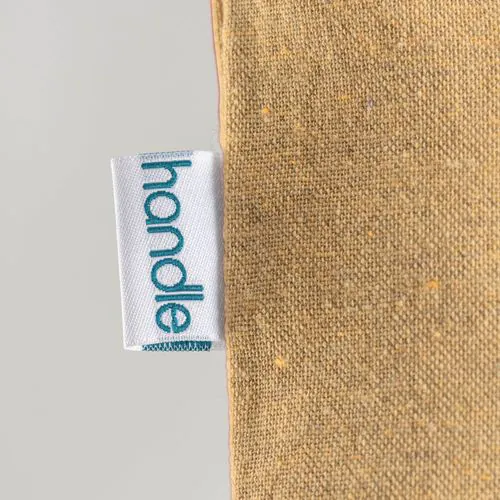 Shopper en coton recyclé 190 g/m2, anses longues, 38 X 42 cm Shopper en coton recyclé 190 g/m2, anses longues, 38 X 42 cm