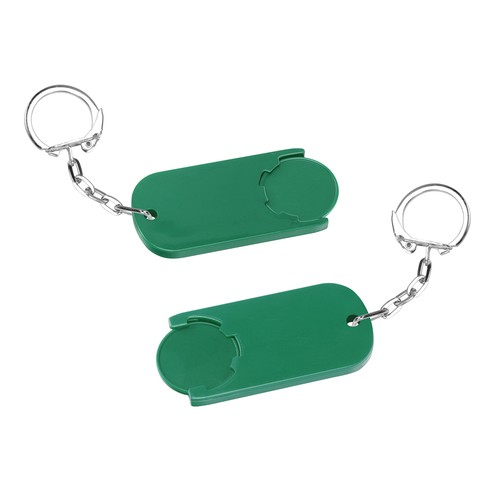 Chiphouder met winkelwagenmuntje 1€ "Alpha" Chiphouder met winkelwagenmuntje 1€ "Alpha"