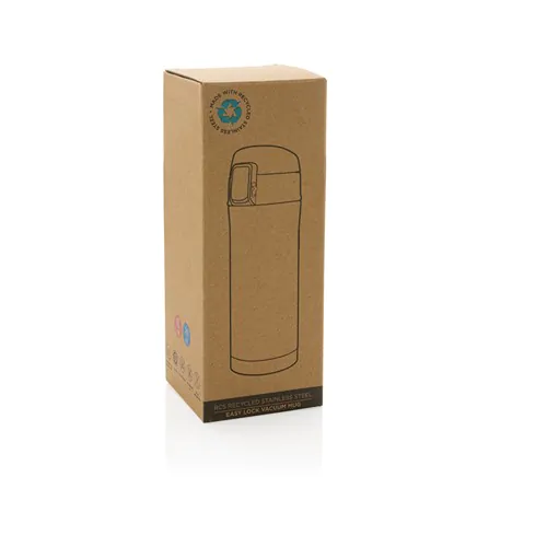 Mug 300ml EASY LOCK en acier inoxydable recyclé RCS Mug 300ml EASY LOCK en acier inoxydable recyclé RCS