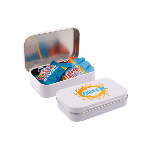 Large hinged tin