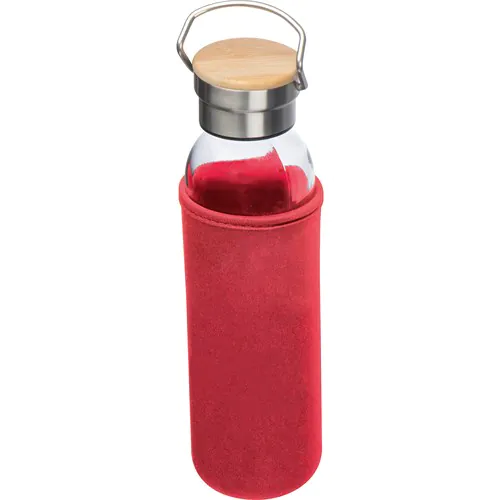 Bouteille en verre avec housse néoprène, 600 ml Bouteille en verre avec housse néoprène, 600 ml