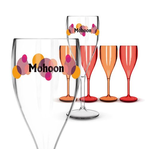 16CL PLASTIC TRITAN® REUSABLE  CHAMPAIGN FLUTE