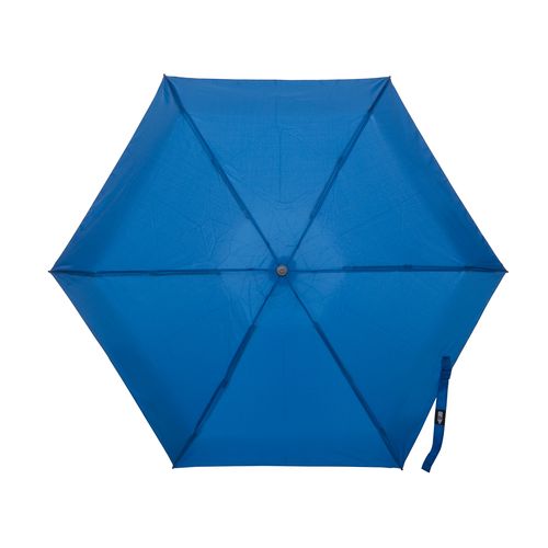 Mini parapluie en R-PET avec manche en bois