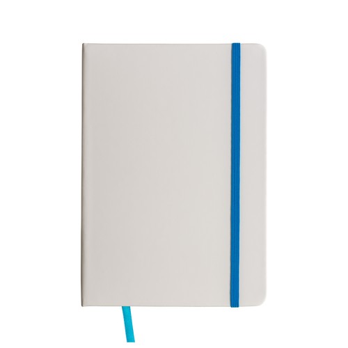 Bloc note avec élastique et feuille de papier à ligne Bloc note avec élastique et feuille de papier à ligne