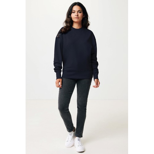 Sweater à col rond en coton recyclé IQONIQ Kruger