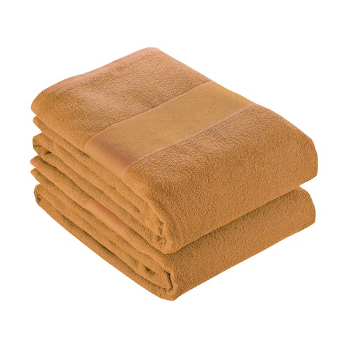100% cotton (300 g/m2) terry towel with a matching polyester strip for printing 100% cotton (300 g/m2) terry towel with a matching polyester strip for printing