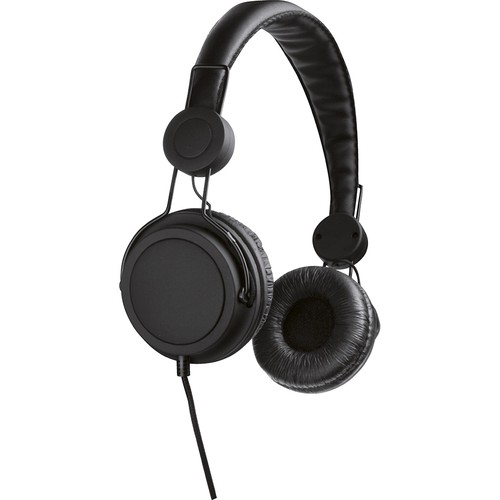 CASQUE STEREO EN PLASTIQUE ET MÉTAL AVEC MICROPHONE