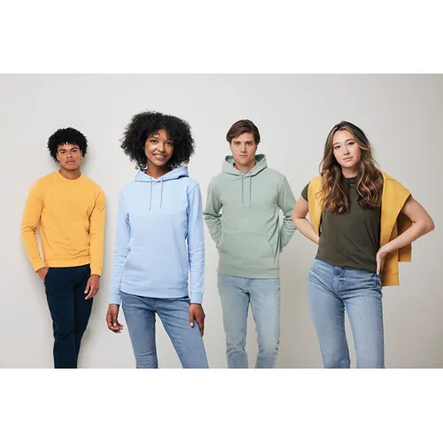 Sweater à col rond en coton recyclé IQONIQ Zion
