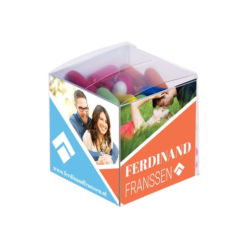 Transparant cube liquorice sticks Transparant cube liquorice sticks