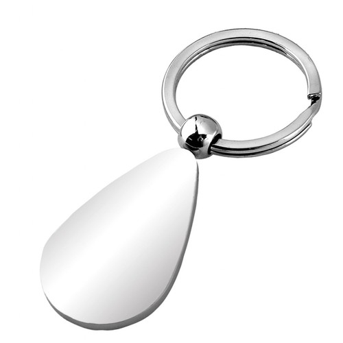PORTE-CLÉS GOUTTE CHROMÉ
