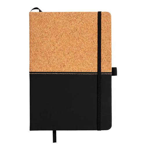 Carnet en liège et PU, feuilles lignées de couleur ivoire, 80 pag. de 70 gr,papier recyclé Carnet en liège et PU, feuilles lignées de couleur ivoire, 80 pag. de 70 gr,papier recyclé