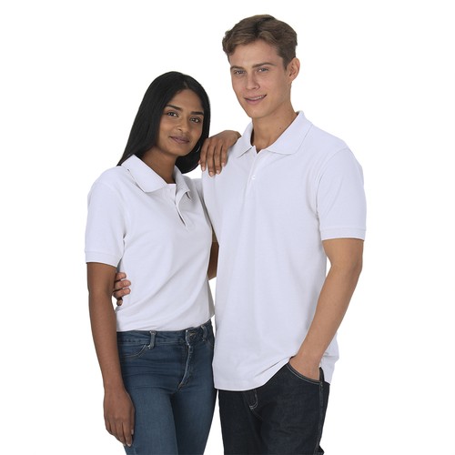 Polo 100% tissu régénéré