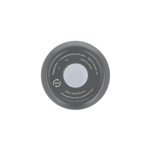 Termo de acero inoxidable reciclado para café para llevar, 400 ml. Termo de acero inoxidable reciclado para café para llevar, 400 ml.