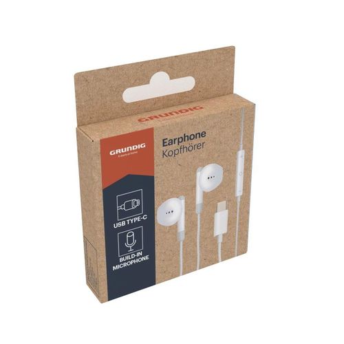 GRUNDIG In-ear Earphones USB-C with Microphone GRUNDIG In-ear Earphones USB-C with Microphone