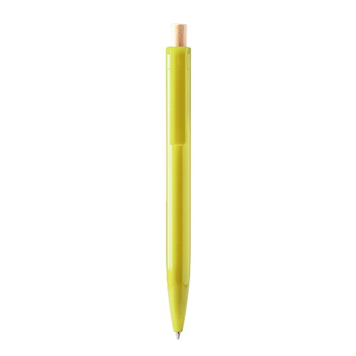 Ballpoint pen with a click mechanism, bamboo butto Cássia Ballpoint pen with a click mechanism, bamboo butto Cássia