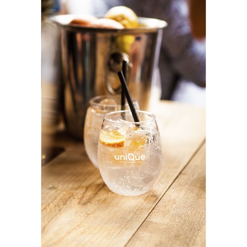 HappyGlass Tik Tucker Water Glass Tritan 400 ml