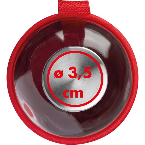 1000 ml glass bottle with neoprene sleeve