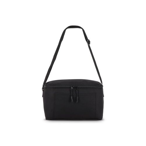 600D gerecycled PET koeltas voor 6 blikjes 25 x 14.5 x 15.5 cm 5 L