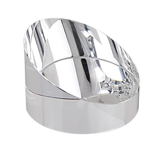 PAPER WEIGHT WHITE CRYSTAL d=60x45 mm PAPER WEIGHT WHITE CRYSTAL d=60x45 mm