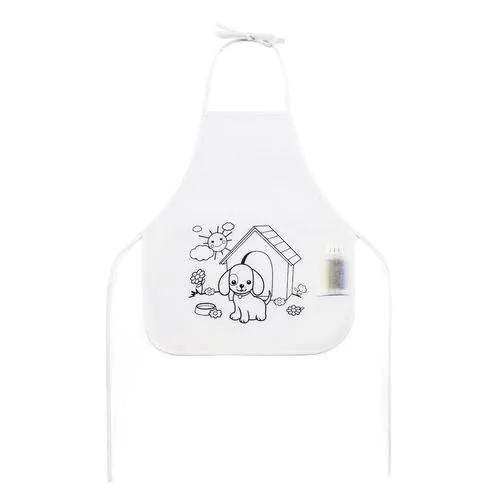 NILO. Grembiule per bambini da colorare in TNT (80 g/m²) NILO. Grembiule per bambini da colorare in TNT (80 g/m²)