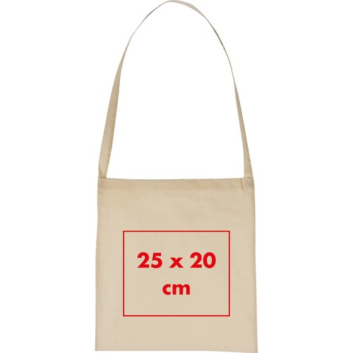 Borsa in cotone con manici lunghi XAVER Borsa in cotone con manici lunghi XAVER