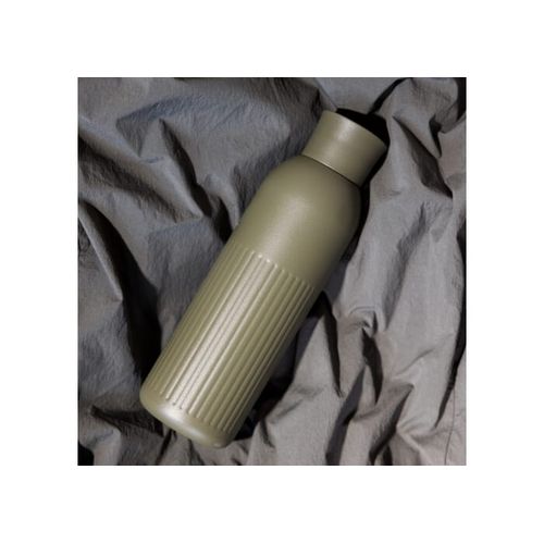 Sagaform Tekla Push steel bottle with push cap (recycled) 500 ml