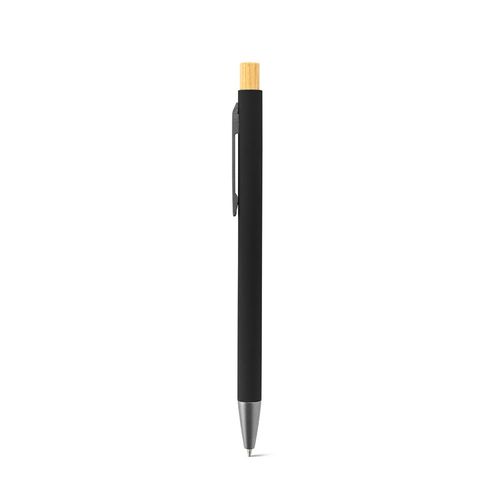 ZYLEN. Ballpoint pen in recycled aluminum (100% rAL), with rubber finish