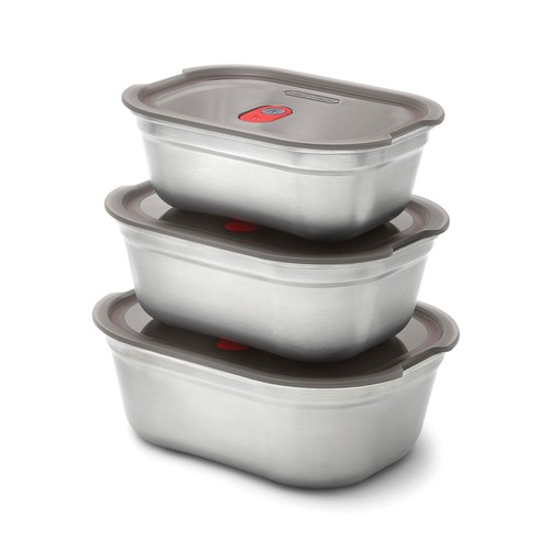 Black+Blum Mealprep Box 3pcs Set Small, Medium, Large Black+Blum Mealprep Box 3pcs Set Small, Medium, Large