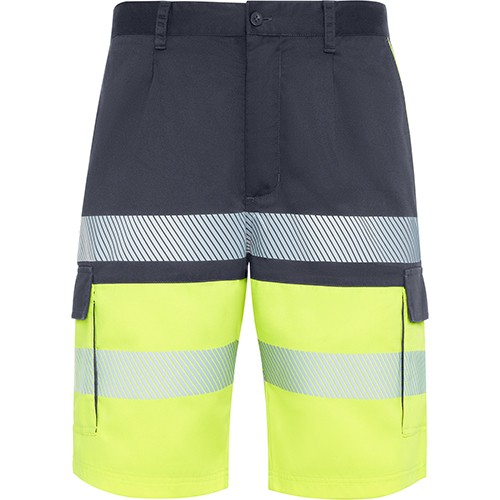 korte broek met reflecterende strepen
