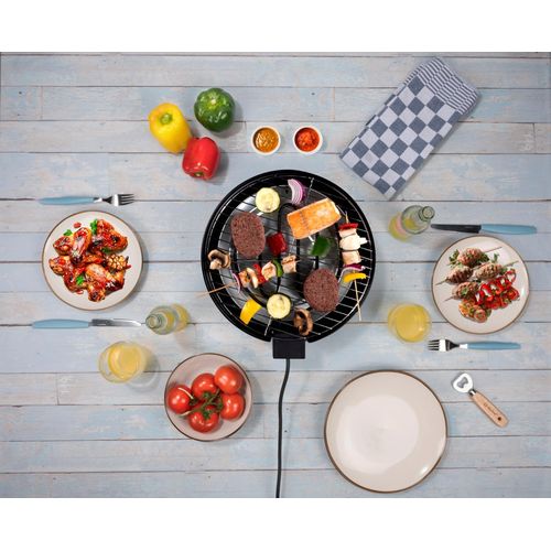 ALPINA Electric Table BBQ 1250W Round ALPINA Electric Table BBQ 1250W Round