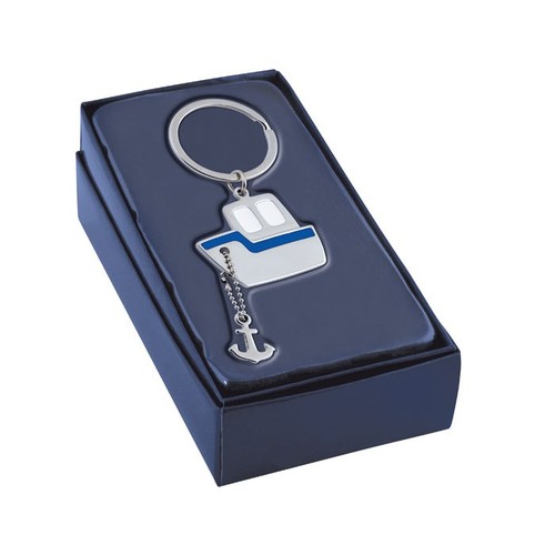 KEY CHAIN "BOAT WITH ANCHOR"
