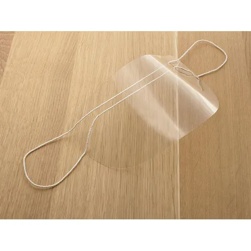 Maschera-scudo trasparente per bocca e naso ATENA