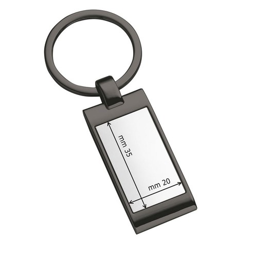 PORTE-CLÉS RECTANGLE DÉCOUPÉ BRUNI PORTE-CLÉS RECTANGLE DÉCOUPÉ BRUNI
