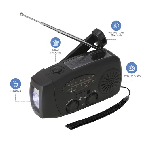 Multifunction Emergency Radio Cartney Multifunction Emergency Radio Cartney