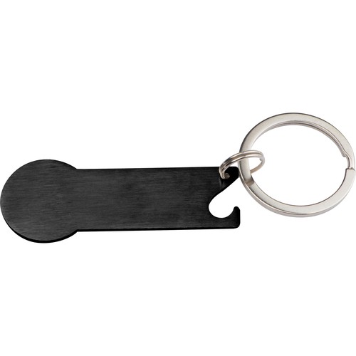 Sleutelhanger met winkelwagenmunt Stickit