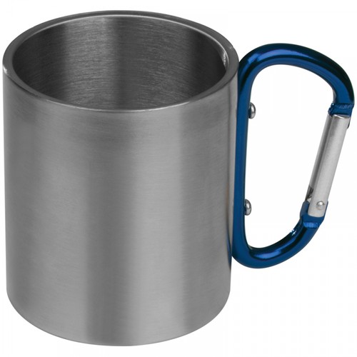 Tasse en métal avec mousqueton 180ml Tasse en métal avec mousqueton 180ml