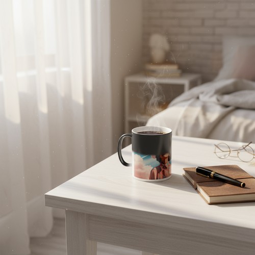 Mug Magique Personnalisé – Effet Thermochromique, sur Commande Mug Magique Personnalisé – Effet Thermochromique, sur Commande