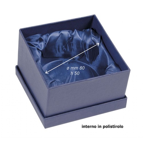 BLUE BOX BASE AND LID 100X100X60 MM BLUE BOX BASE AND LID 100X100X60 MM