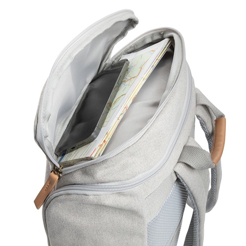 Impact AWARE™ 16 oz. recycled canvas 15" laptop backpack Impact AWARE™ 16 oz. recycled canvas 15" laptop backpack