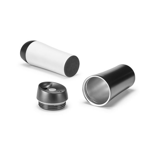 MONARDA. Stainless steel and PP travel cup 470 mL MONARDA. Stainless steel and PP travel cup 470 mL