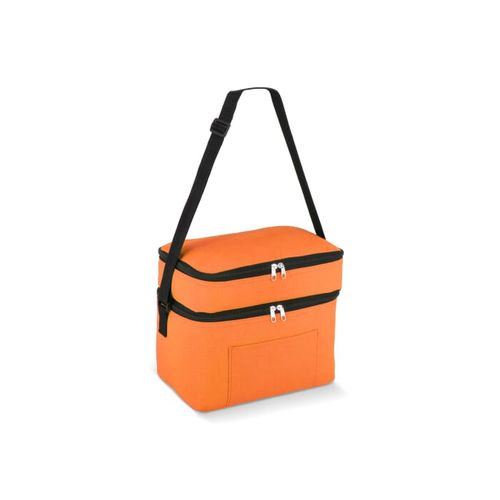 R-PET 600D Dual compartment cooler bag 30 x 20 x 25cm 12L