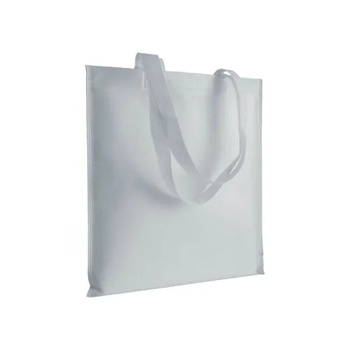 Shopper en TNT 70g/m2 thermosoudé, anses longues Shopper en TNT 70g/m2 thermosoudé, anses longues