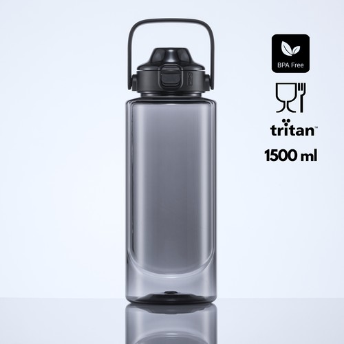 NEON TRITAN™-WATERFLES, BLIKVORM, 1500ML NEON TRITAN™-WATERFLES, BLIKVORM, 1500ML