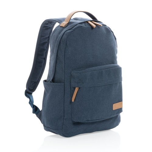 Impact AWARE™ 16 oz. recycled canvas laptop rugzak Impact AWARE™ 16 oz. recycled canvas laptop rugzak