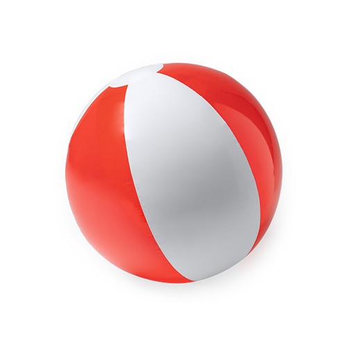 Inflatable ball with alternating translucent and s Pilar Inflatable ball with alternating translucent and s Pilar