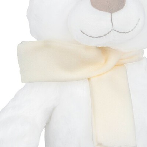 Plush teddy bear | Monty White